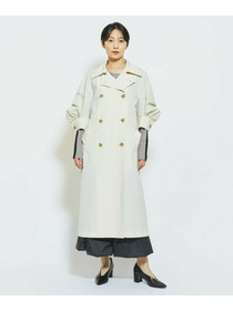 【MOGA Collection】MOGA Collection 6&times;4クロストレンチコート 詳細画像 クリーム 1