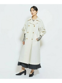 【MOGA Collection】MOGA Collection 6&times;4クロストレンチコート 詳細画像 クリーム 6