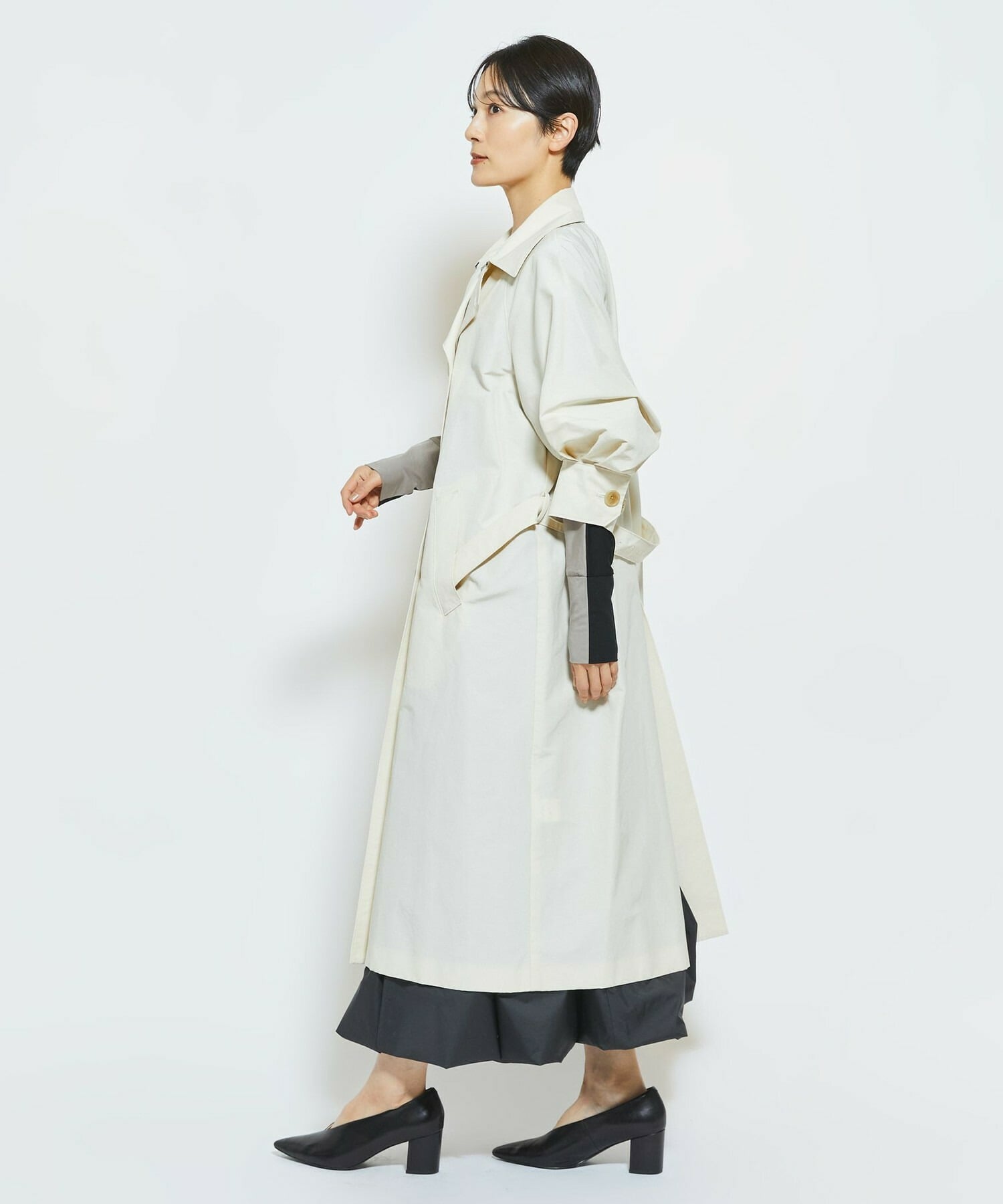 【MOGA Collection】MOGA Collection 6&times;4クロストレンチコート 詳細画像 クリーム 10