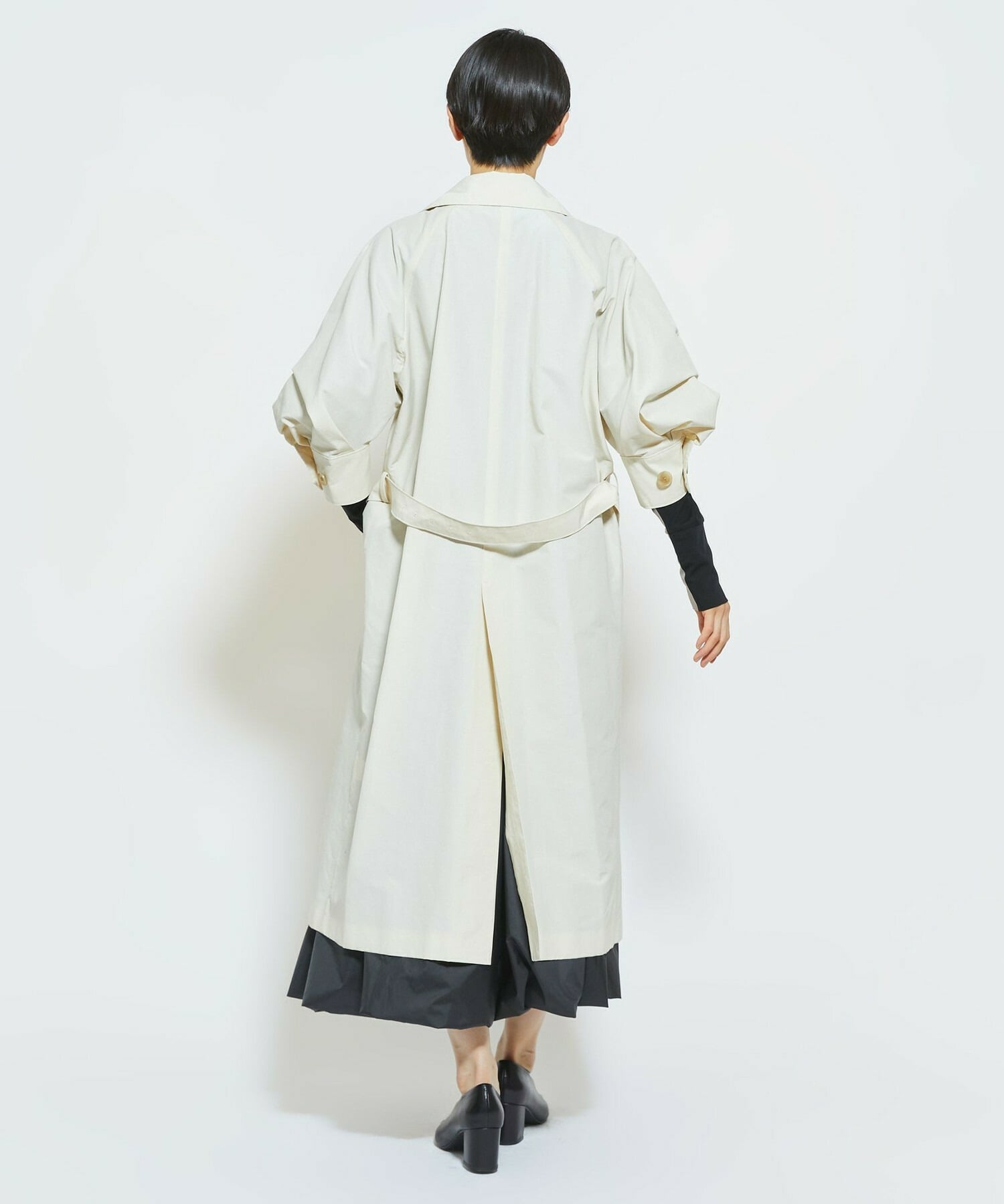 【MOGA Collection】MOGA Collection 6&times;4クロストレンチコート 詳細画像 クリーム 12