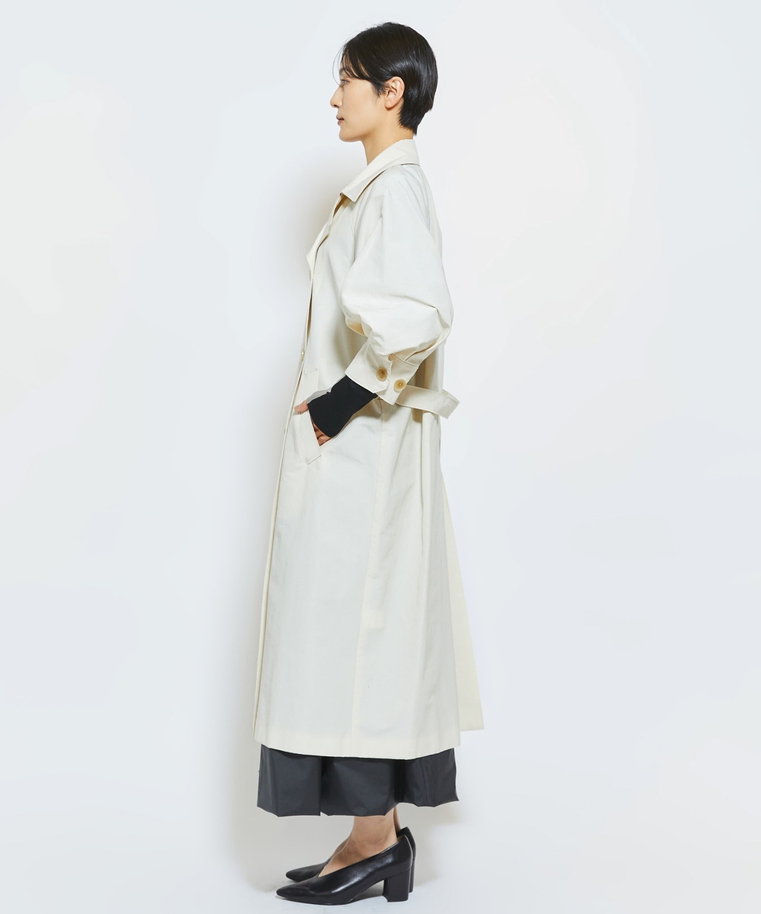 【MOGA Collection】MOGA Collection 6&times;4クロストレンチコート 詳細画像 クリーム 22