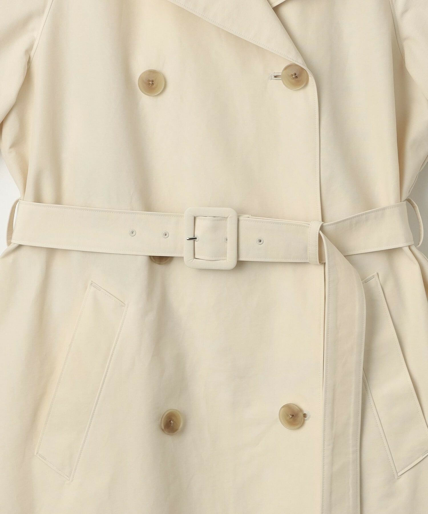 【MOGA Collection】MOGA Collection 6&times;4クロストレンチコート 詳細画像 クリーム 32