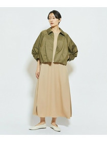 【MOGA Collection】MOGA Collection ECO NAT TWILLショートブルゾン 詳細画像 カーキ 1