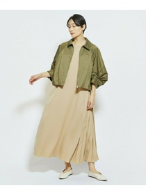 【MOGA Collection】MOGA Collection ECO NAT TWILLショートブルゾン 詳細画像 カーキ 10
