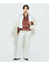 【MOGA Collection】MOGA Collection ECO NAT TWILLショートブルゾン 詳細画像 カーキ 11