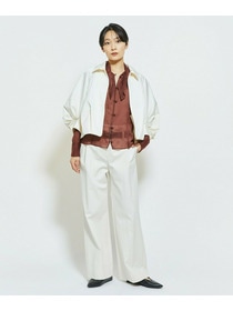 【MOGA Collection】MOGA Collection ECO NAT TWILLショートブルゾン 詳細画像 カーキ 17