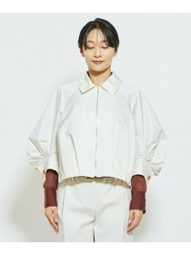 【MOGA Collection】MOGA Collection ECO NAT TWILLショートブルゾン 詳細画像 カーキ 18