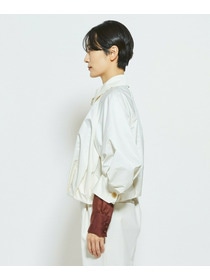 【MOGA Collection】MOGA Collection ECO NAT TWILLショートブルゾン 詳細画像 カーキ 19