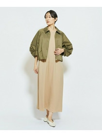 【MOGA Collection】MOGA Collection ECO NAT TWILLショートブルゾン 詳細画像 カーキ 3