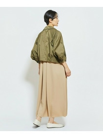 【MOGA Collection】MOGA Collection ECO NAT TWILLショートブルゾン 詳細画像 カーキ 7