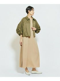 【MOGA Collection】MOGA Collection ECO NAT TWILLショートブルゾン 詳細画像 カーキ 8