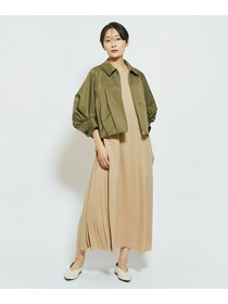 【MOGA Collection】MOGA Collection ECO NAT TWILLショートブルゾン 詳細画像 カーキ 9