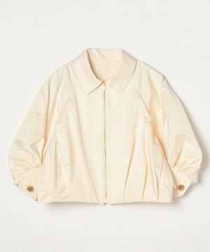 【MOGA Collection】MOGA Collection ECO NAT TWILLショートブルゾン 詳細画像 オフホワイト 2