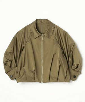 【MOGA Collection】MOGA Collection ECO NAT TWILLショートブルゾン 詳細画像 カーキ 2