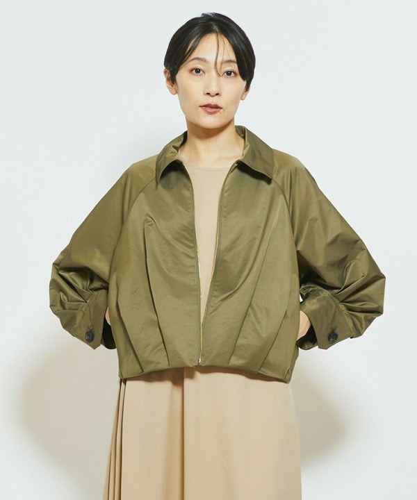 MOGA Collection ECO NAT TWILLショートブルゾンMOGA Collection ECO NAT TWILLショートブルゾン
