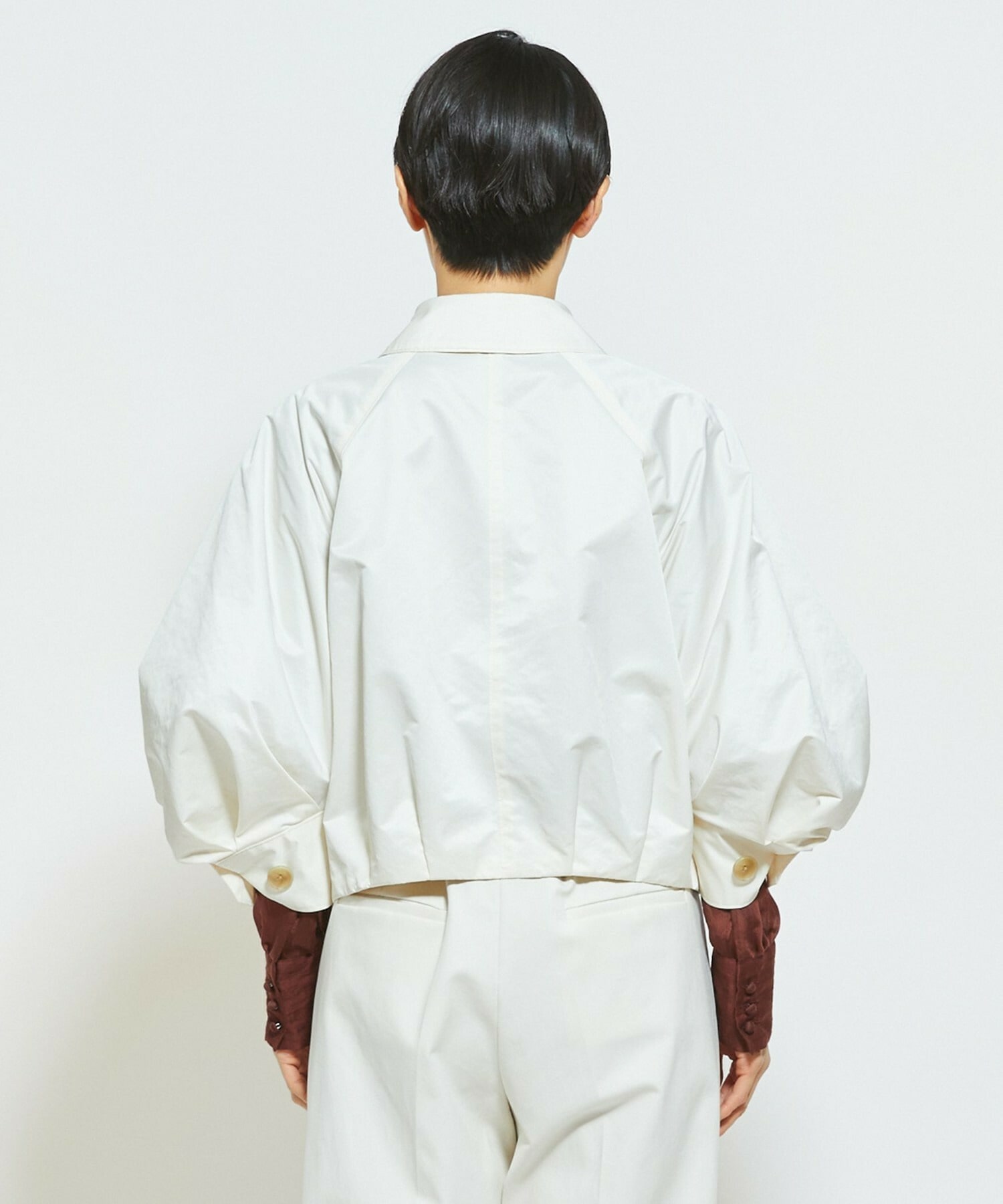 【MOGA Collection】MOGA Collection ECO NAT TWILLショートブルゾン 詳細画像 カーキ 21