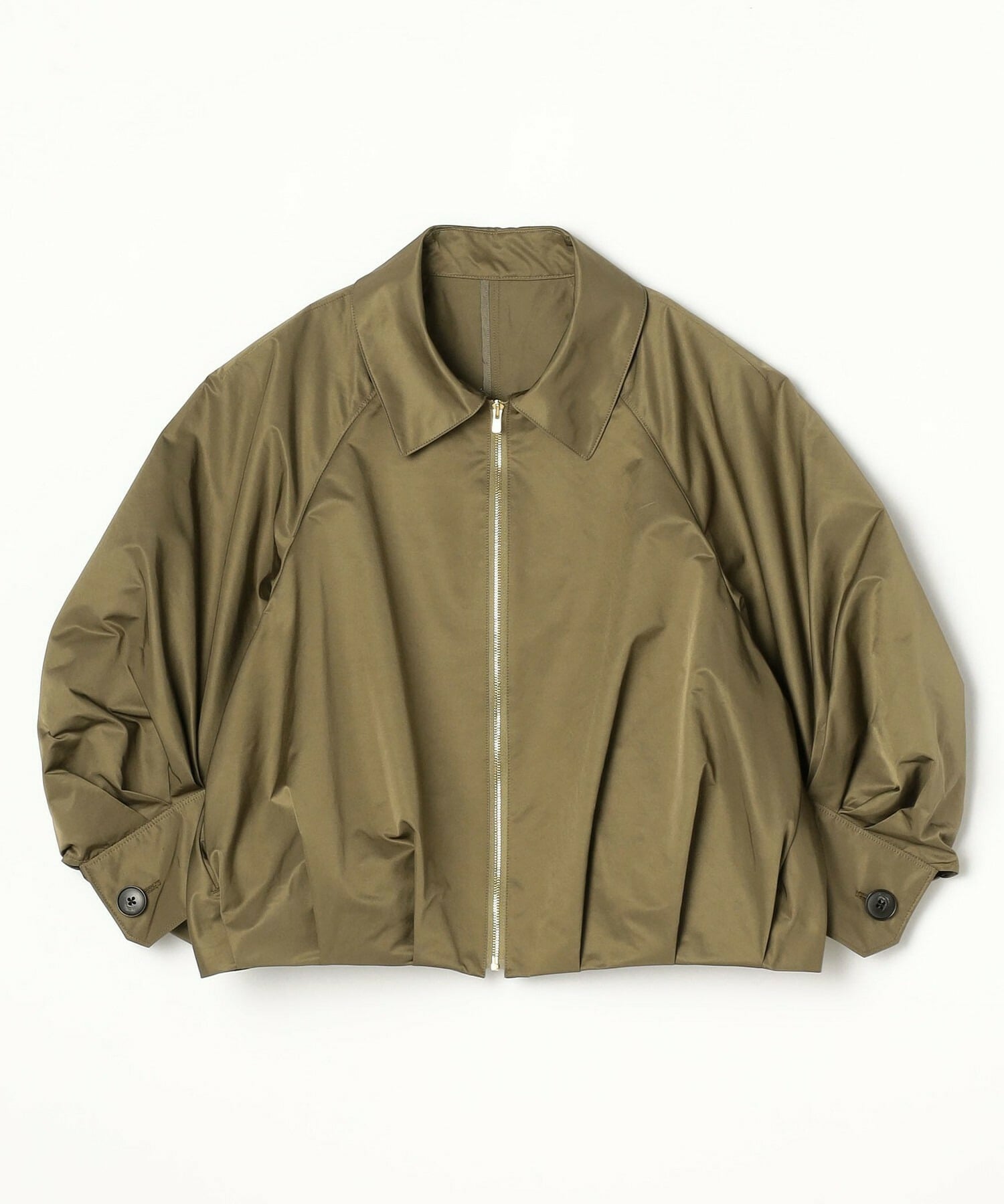 【MOGA Collection】MOGA Collection ECO NAT TWILLショートブルゾン 詳細画像 カーキ 2