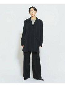 【MOGA Collection】MOGA Collection Cu/Pメランジロングジャケット 詳細画像 ブラック 1