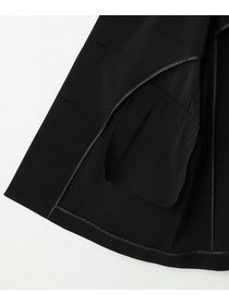 【MOGA Collection】MOGA Collection Cu/Pメランジロングジャケット 詳細画像 ブラック 28