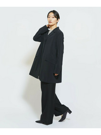 【MOGA Collection】MOGA Collection Cu/Pメランジロングジャケット 詳細画像 ブラック 4