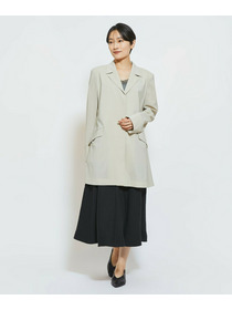 【MOGA Collection】MOGA Collection Cu/Pメランジロングジャケット 詳細画像 ブラック 7