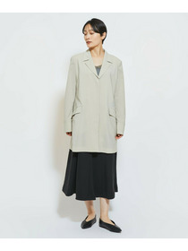 【MOGA Collection】MOGA Collection Cu/Pメランジロングジャケット 詳細画像 ブラック 9