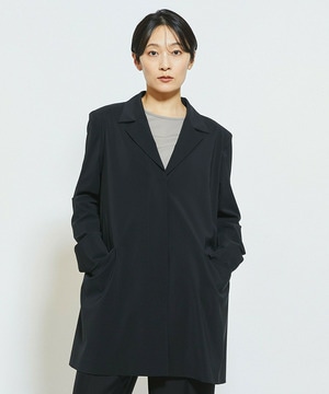 【MOGA Collection】MOGA Collection Cu/Pメランジロングジャケット 詳細画像 ブラック 1