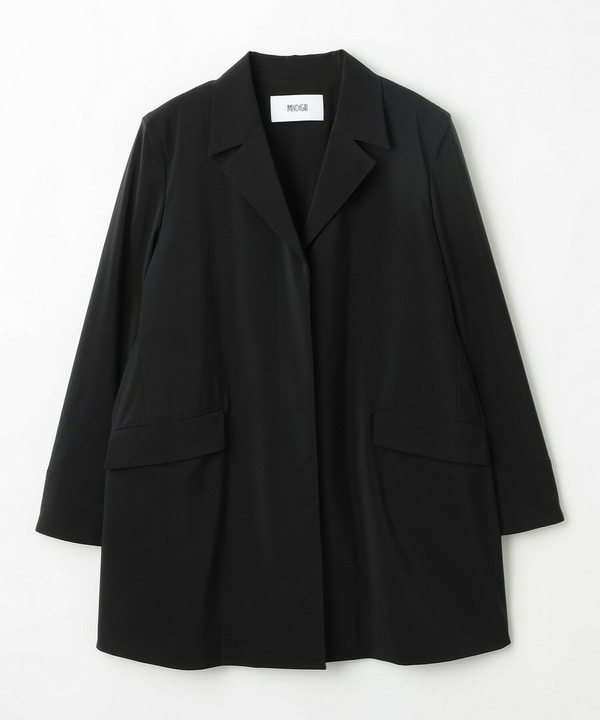 MOGA Collection Cu/Pメランジロングジャケット 詳細画像 ブラック 2