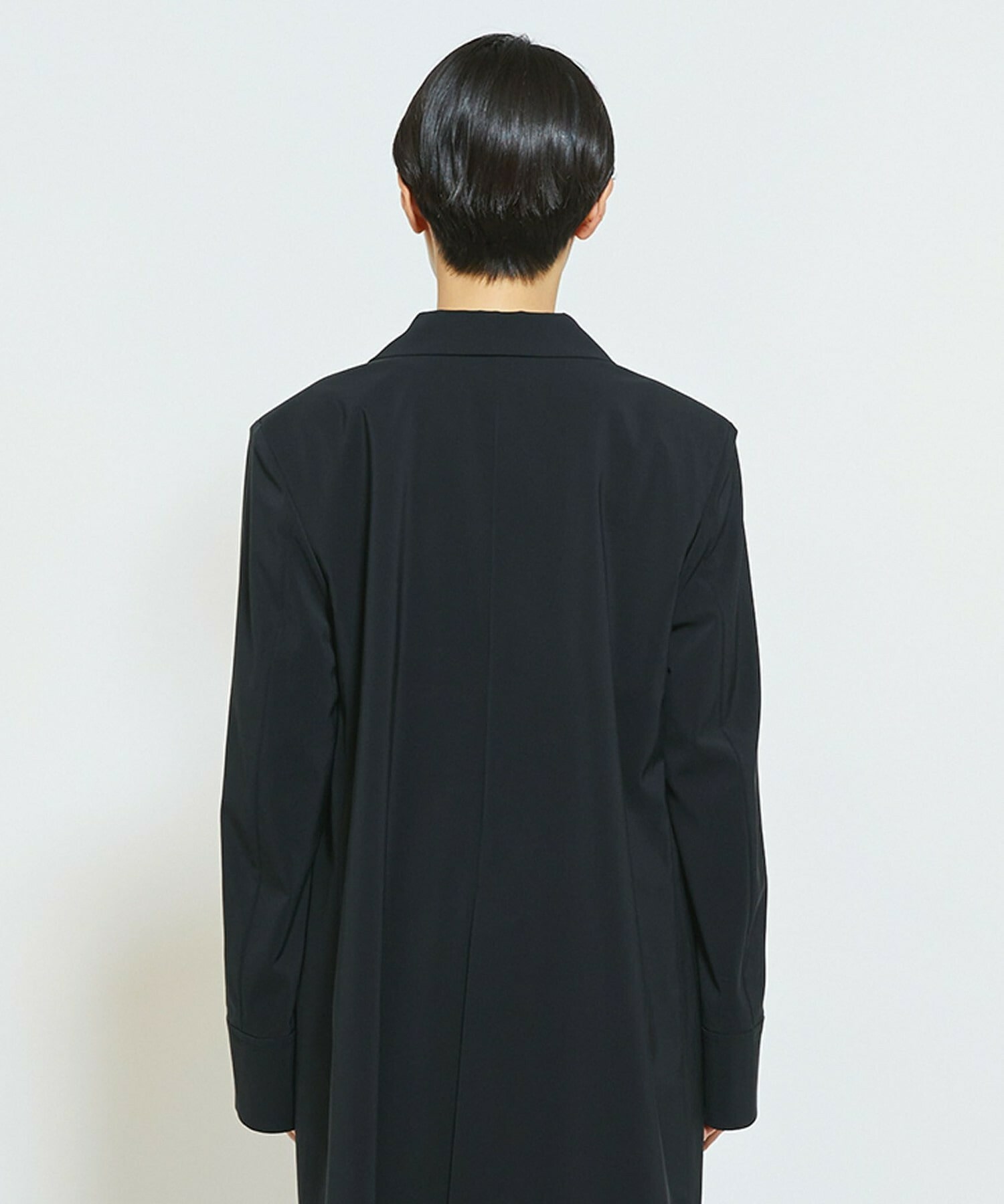 【MOGA Collection】MOGA Collection Cu/Pメランジロングジャケット 詳細画像 ブラック 21