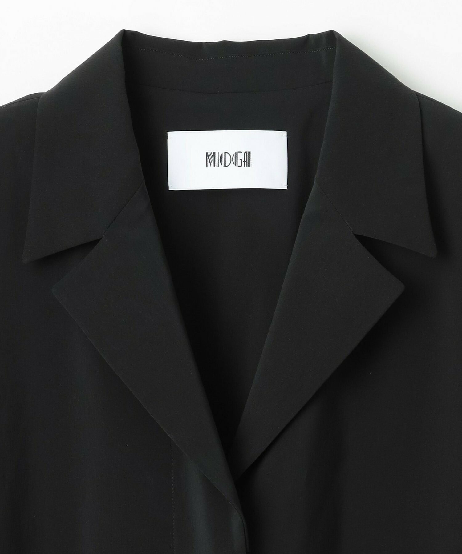 【MOGA Collection】MOGA Collection Cu/Pメランジロングジャケット 詳細画像 ブラック 24