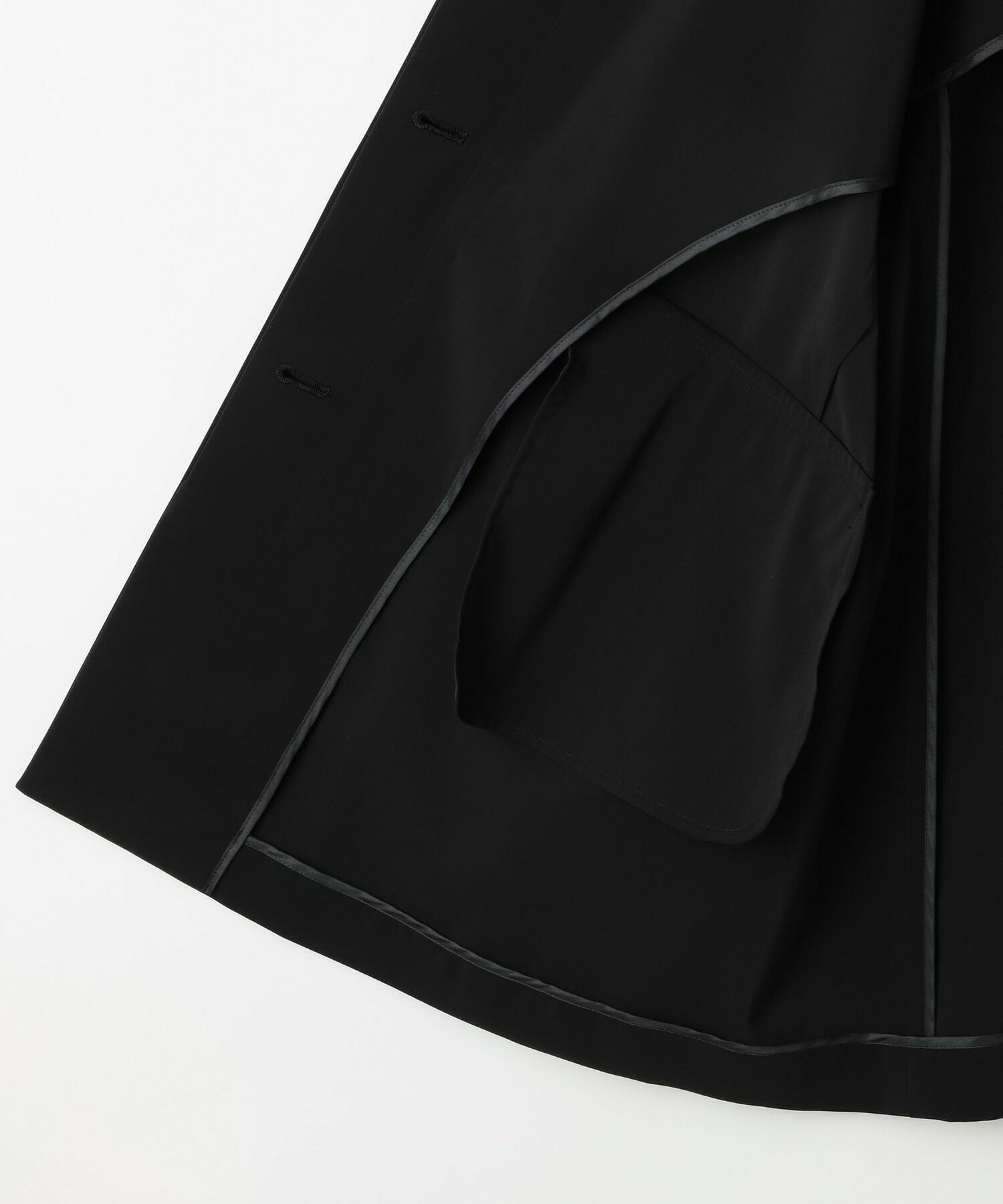 【MOGA Collection】MOGA Collection Cu/Pメランジロングジャケット 詳細画像 ブラック 28