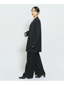 【MOGA Collection】MOGA Collection トリアセウールパンツ 詳細画像 ブラック 13