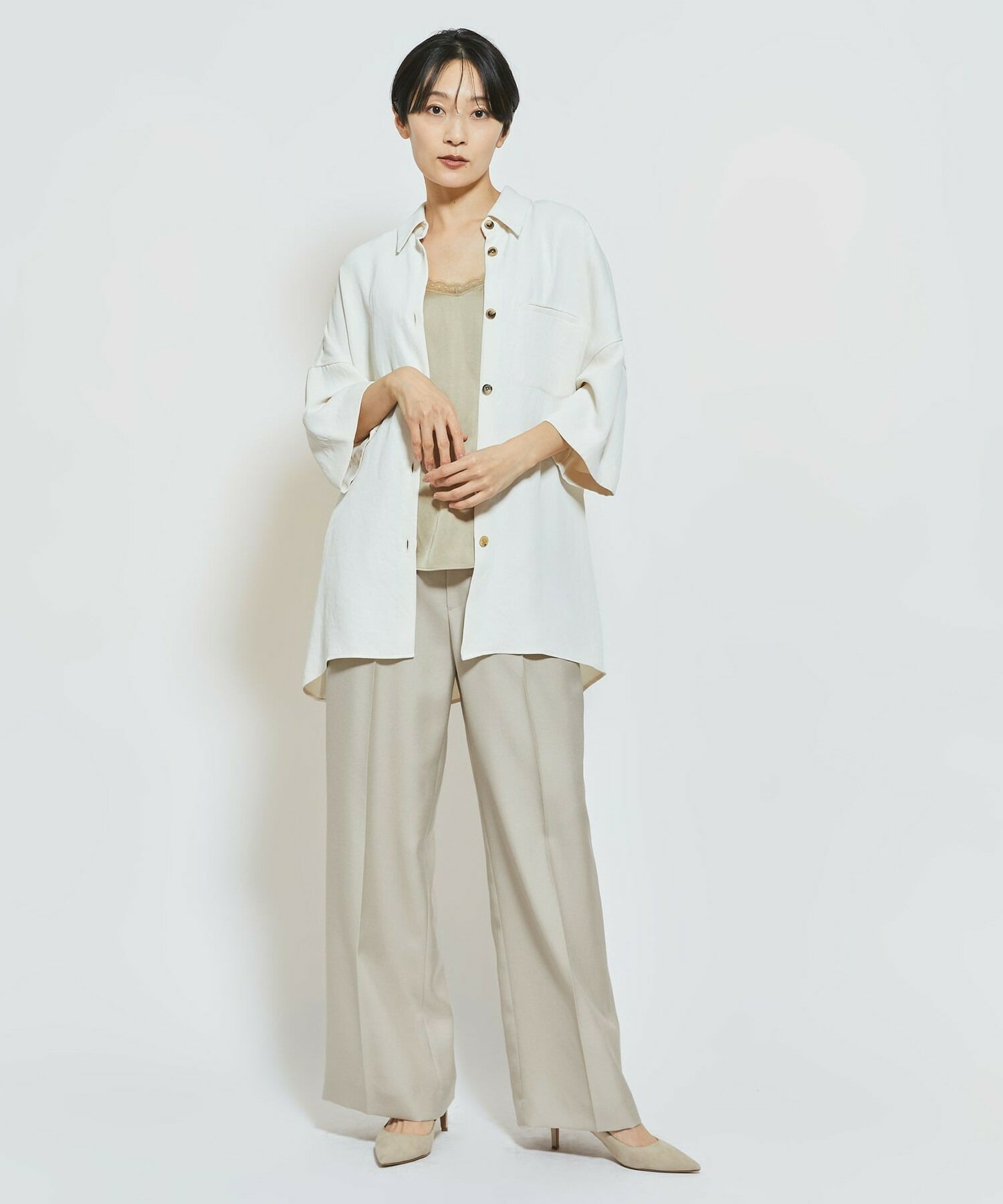 【MOGA Collection】MOGA Collection トリアセウールパンツ 詳細画像 ブラック 10