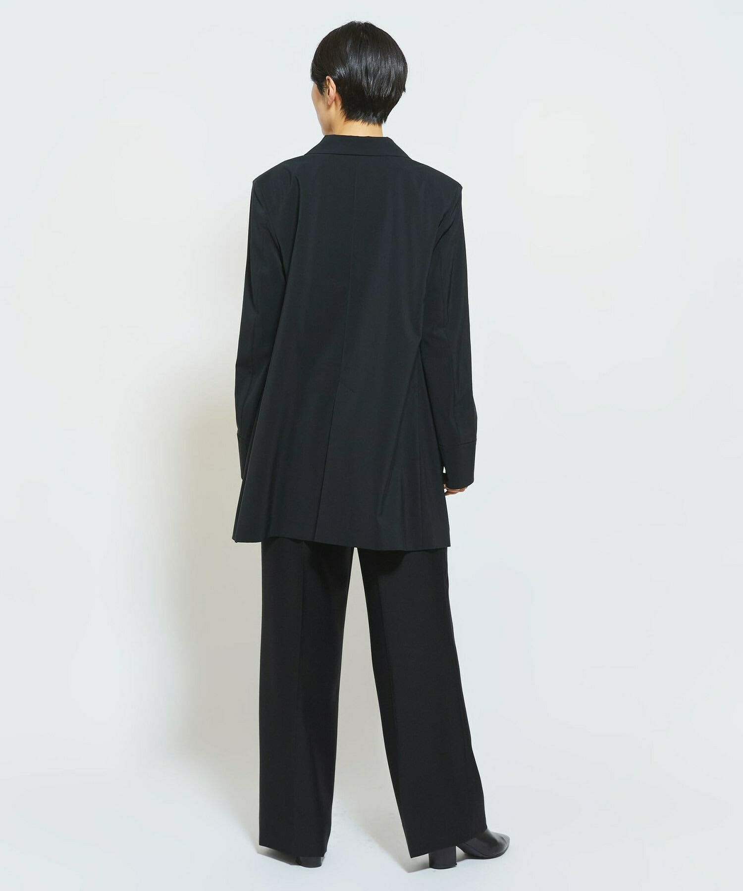 【MOGA Collection】MOGA Collection トリアセウールパンツ 詳細画像 ブラック 14