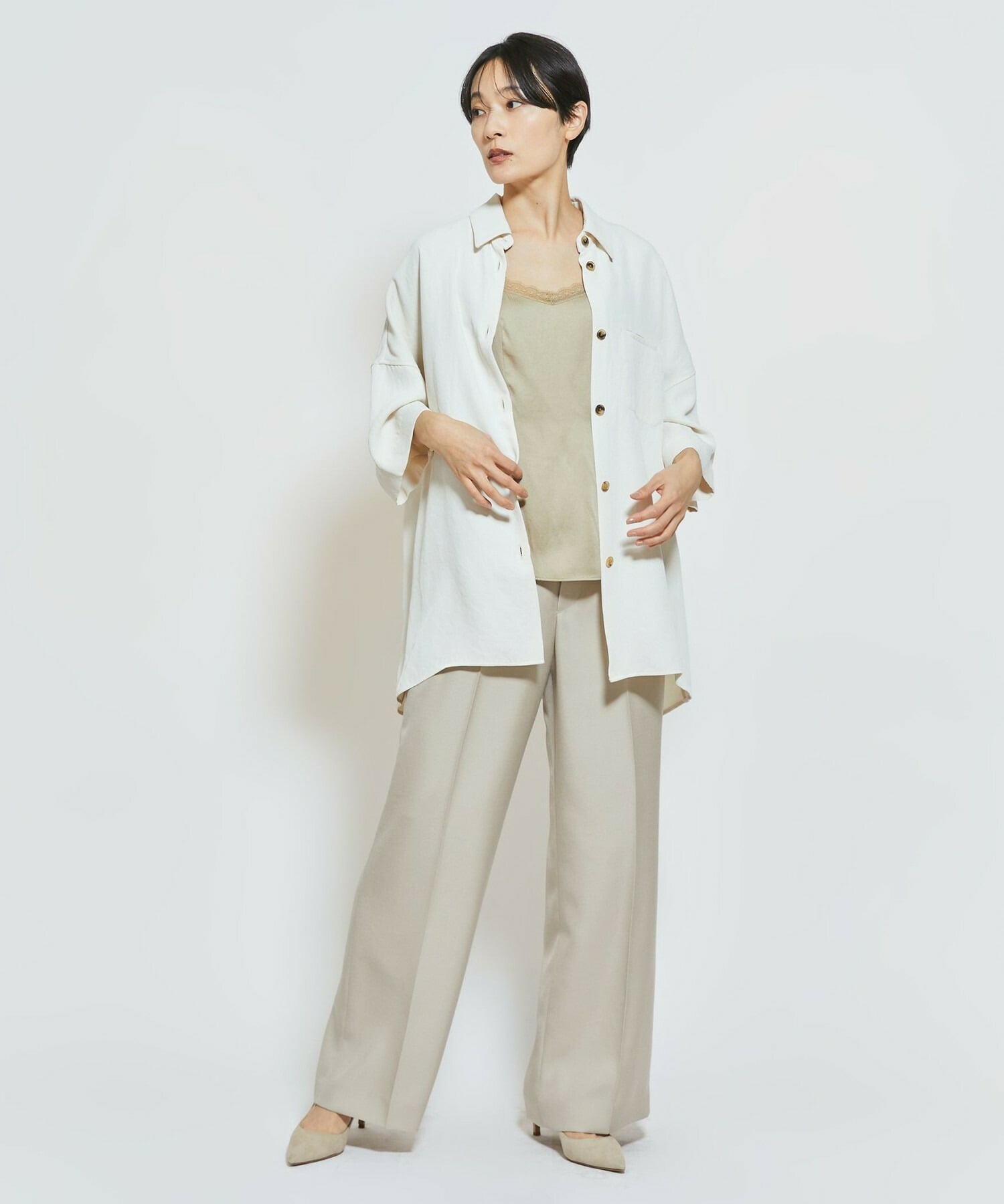 【MOGA Collection】MOGA Collection トリアセウールパンツ 詳細画像 ブラック 9