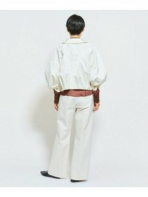 【MOGA Collection】MOGA Collection ダブルクロスストレッチベルト付きパンツ 詳細画像 ブラック 14