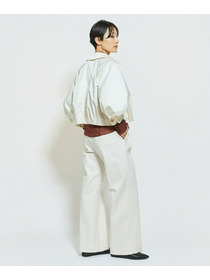【MOGA Collection】MOGA Collection ダブルクロスストレッチベルト付きパンツ 詳細画像 ブラック 15