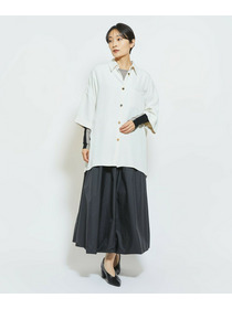 【MOGA Collection】MOGA Collection コンパクトポリバルーンスカート 詳細画像 ブラック 1