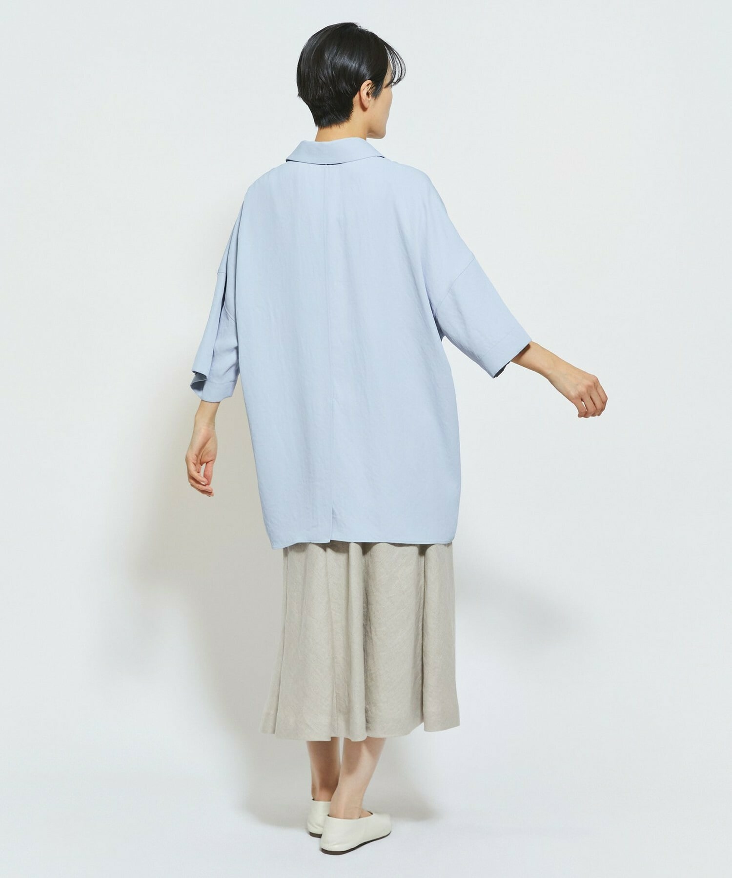 【MOGA Collection】MOGA Collection ドライリネンスカート 詳細画像 ブラック 18