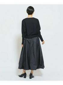 【MOGA Collection】MOGA Collection フレスカジャージードルマンスリーブカットソー 詳細画像 グレー&times;ブラック 15