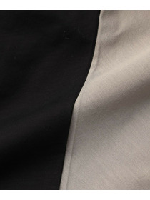 【MOGA Collection】MOGA Collection フレスカジャージードルマンスリーブカットソー 詳細画像 グレー&times;ブラック 29