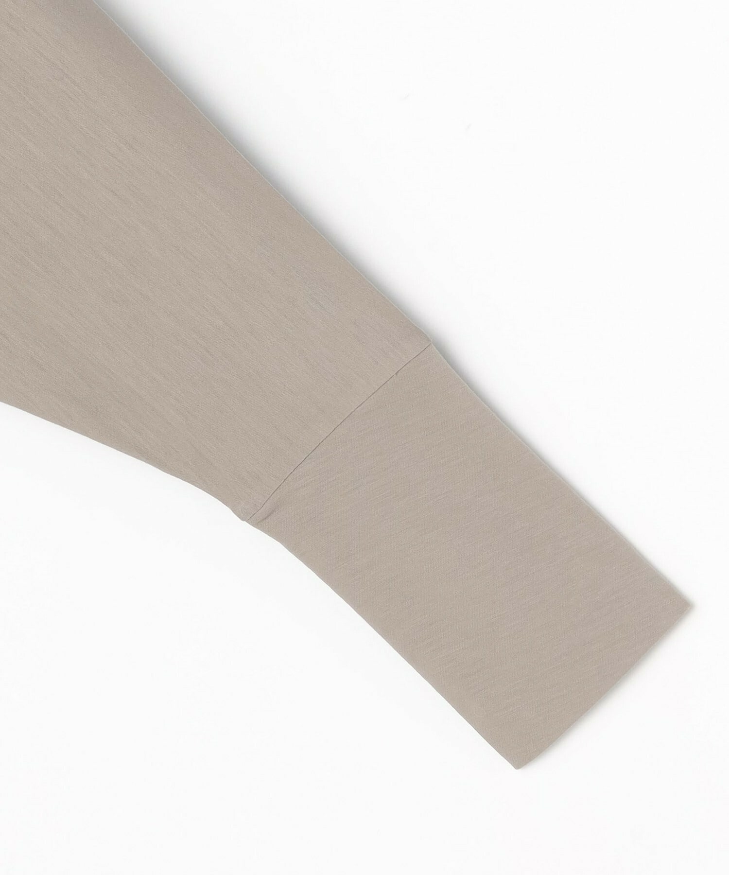 【MOGA Collection】MOGA Collection フレスカジャージードルマンスリーブカットソー 詳細画像 グレー&times;ブラック 27