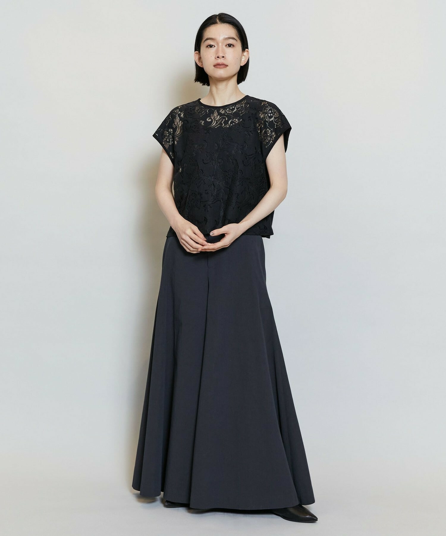 【MOGA】ラッセルレーストップス 詳細画像 ブラック 10