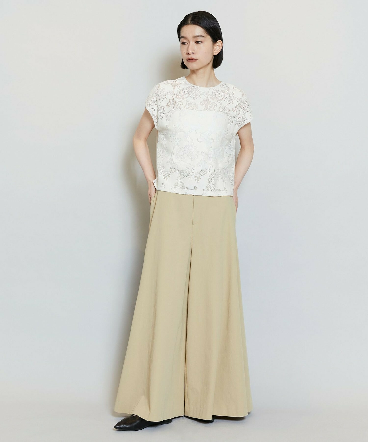 【MOGA】ラッセルレーストップス 詳細画像 ブラック 11