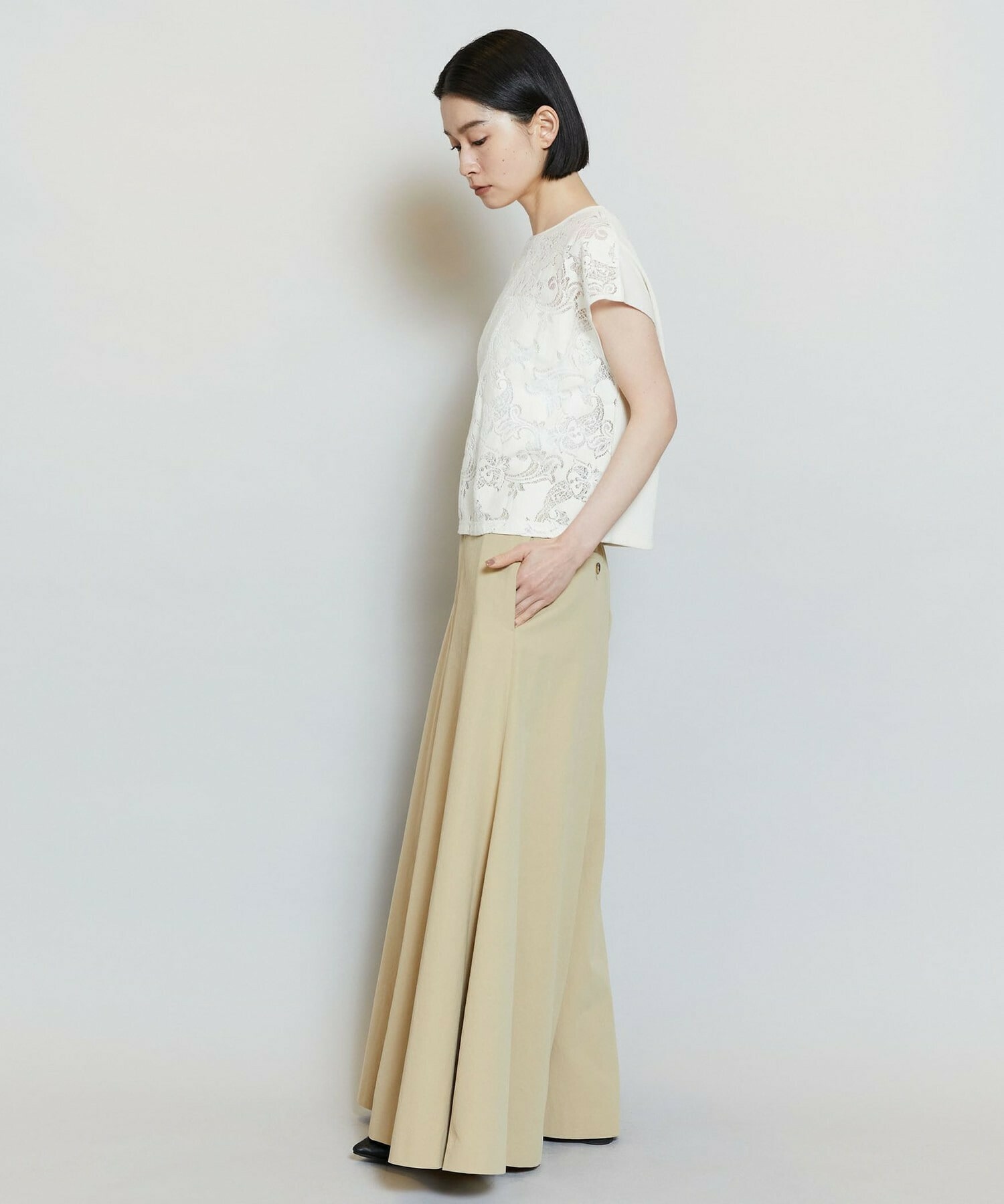 【MOGA】ラッセルレーストップス 詳細画像 ブラック 15