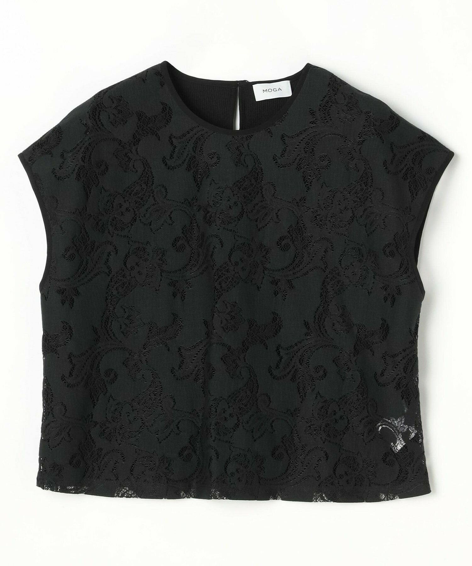 【MOGA】ラッセルレーストップス 詳細画像 ブラック 2