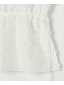 【MOGA】リボンテープジャガードブラウス 詳細画像 ブラック 26