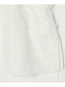 【MOGA】リボンテープジャガードブラウス 詳細画像 ブラック 28