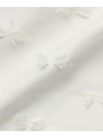 【MOGA】リボンテープジャガードブラウス 詳細画像 ブラック 29