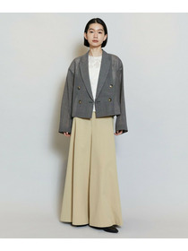 【MOGA】ハードボイルチェッククロップドジャケット 詳細画像 チェック 18